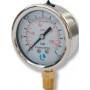 PRESSURE GAUGE D.100 0-12 BAR 1/2 RAD.INOX GL