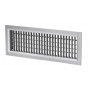 400X200 DOUBLE-WIRE DELIVERY VENT WITH DAMPER