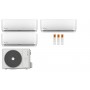 CLIVET TRIALSPLIT AIR CONDITIONER | OUTDOOR UNIT 7.9KW (27,000 BTU) - INDOOR UNITS ESSENTIAL 2 - 9,000 + 12,000 + 12,000 BTU