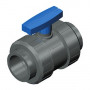 TEKNICA BALL VALVE FEMALE FOR BONDING PVC D.50