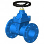 LONG BODY GATE VALVE DN125 PN16 SOFT SEATED+HW