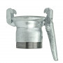 GALVANIZED SPHERICAL FEMALE FITTING D48+ SOCKET 1''1/2